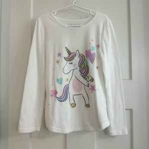 NWOT Girls Jumping Beans Long Sleeve Top, Size 7